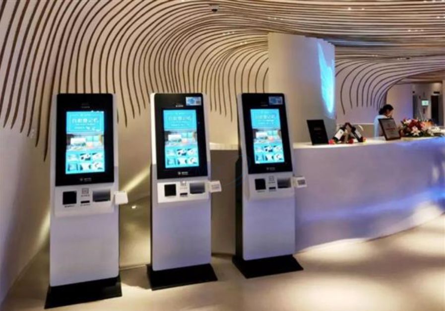 Hotel vertical multi-functional terminal in one machine